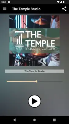 The Temple Studio android App screenshot 1